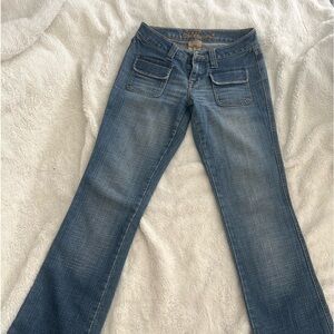 lowrise vintage jeans